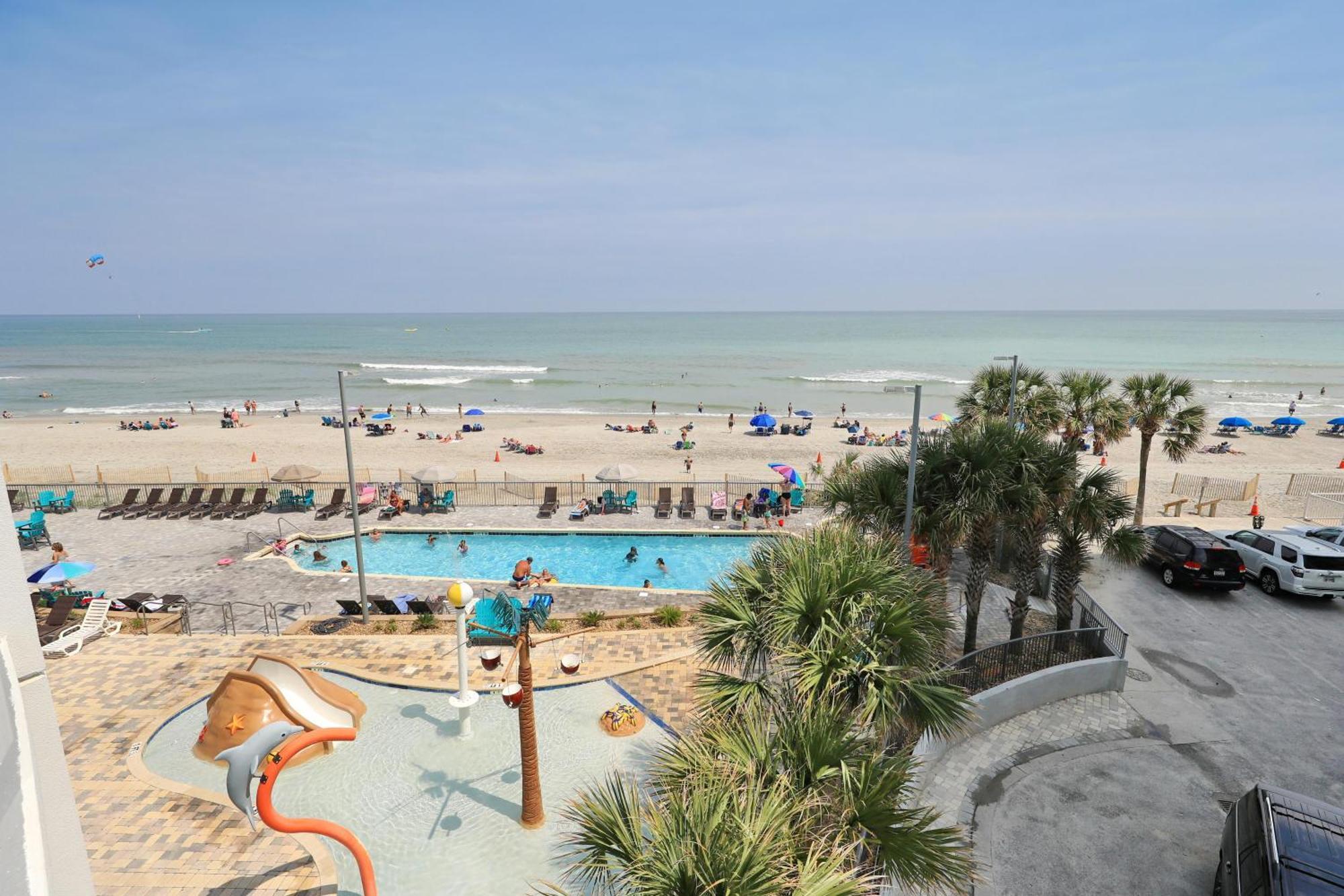 Villa 107 S Ocean Blvd, 0308 - Ocean Front Sleeps 6 Myrtle Beach Exterior foto