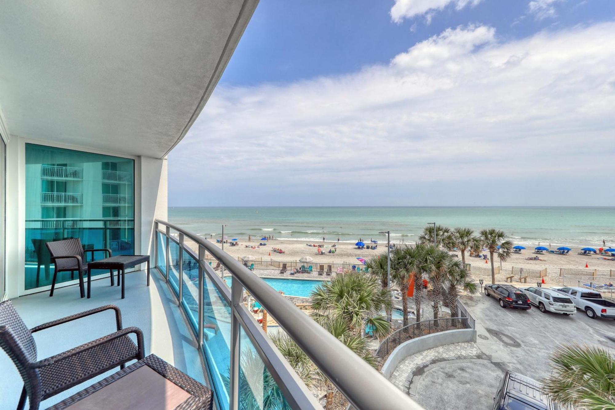 Villa 107 S Ocean Blvd, 0308 - Ocean Front Sleeps 6 Myrtle Beach Exterior foto